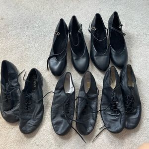 bundle of character/jazz shoes